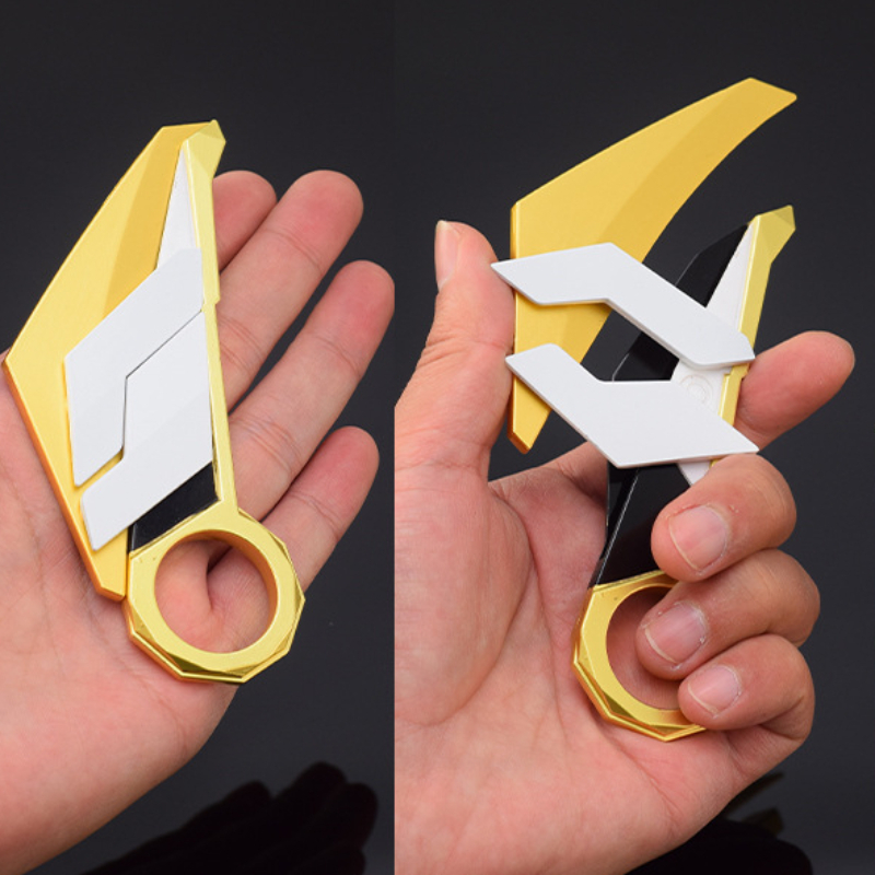 Leatherwork Knives - 16cm Valorant Prime//2.0 Karambit Ninja Samurai