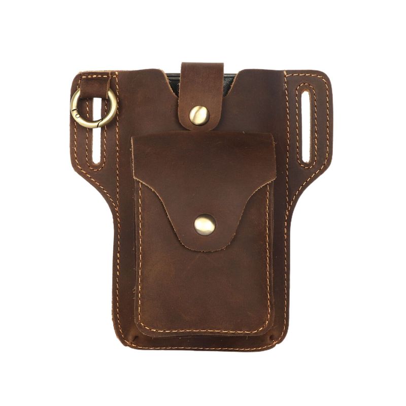 Leather Work Bag Men - New model Men's leather wallet for
