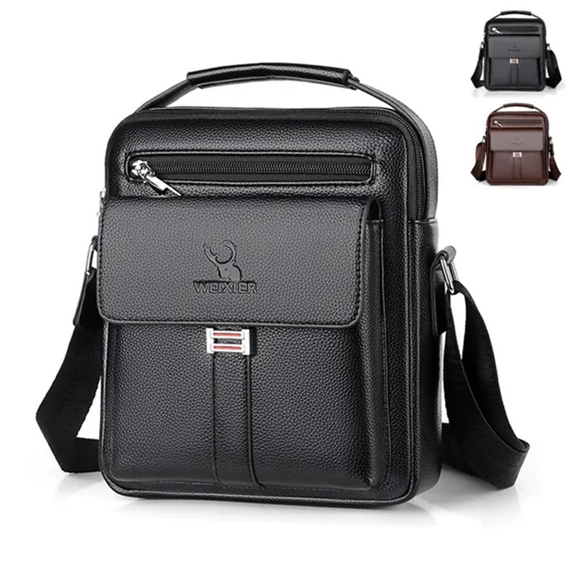High Quality Men Shoulder Bag  - đánh giá và giá Leather Work Bag Men