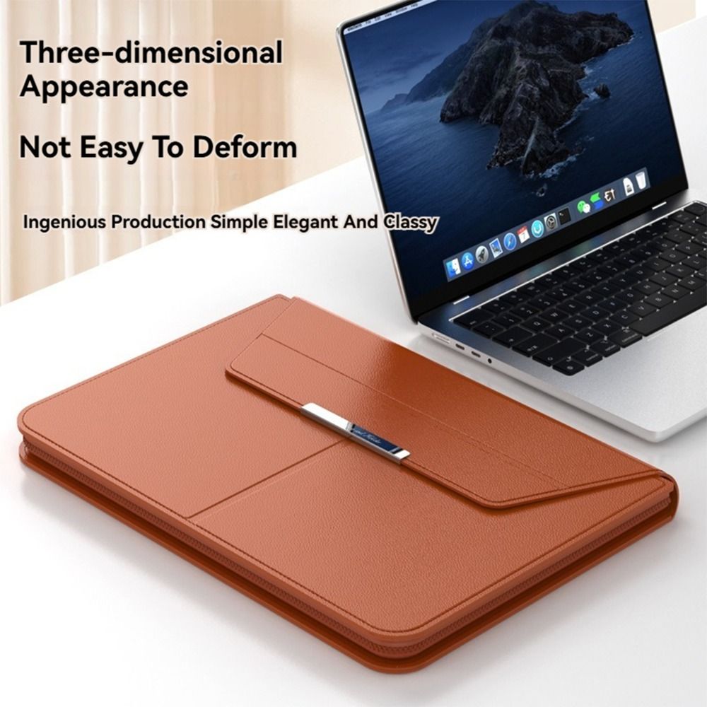 13-14/15-16 Inch Laptop Sleeve - đánh giá và giá Leather Work Laptop Bag