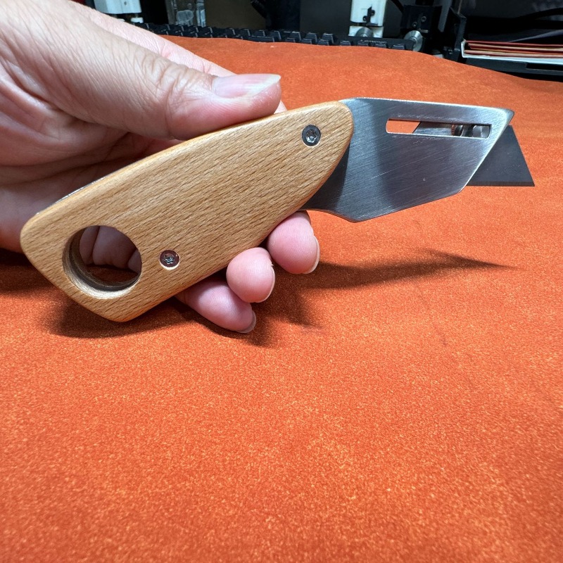 Trapezoid Stainless Steel Leat - đánh giá và giá Leatherwork Knives