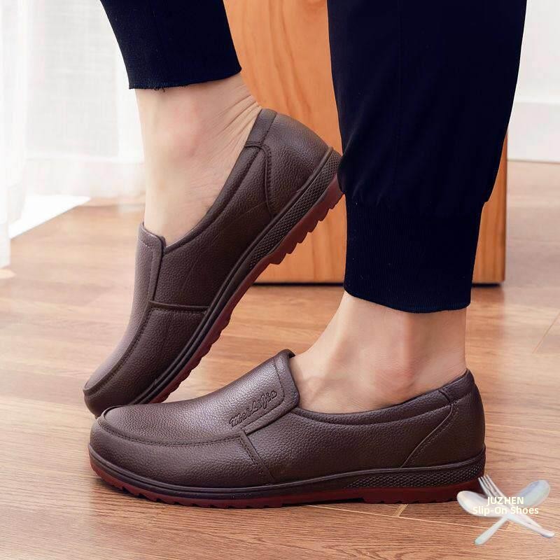 Men's Casual Work Rain Boots L - đánh giá và giá Leather Work Youtube