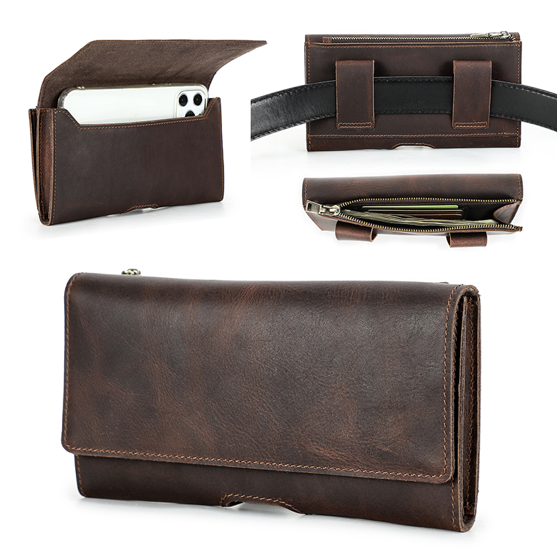 Cowhide Leather Waist Bag Phon - đánh giá và giá Leatherwork Belt