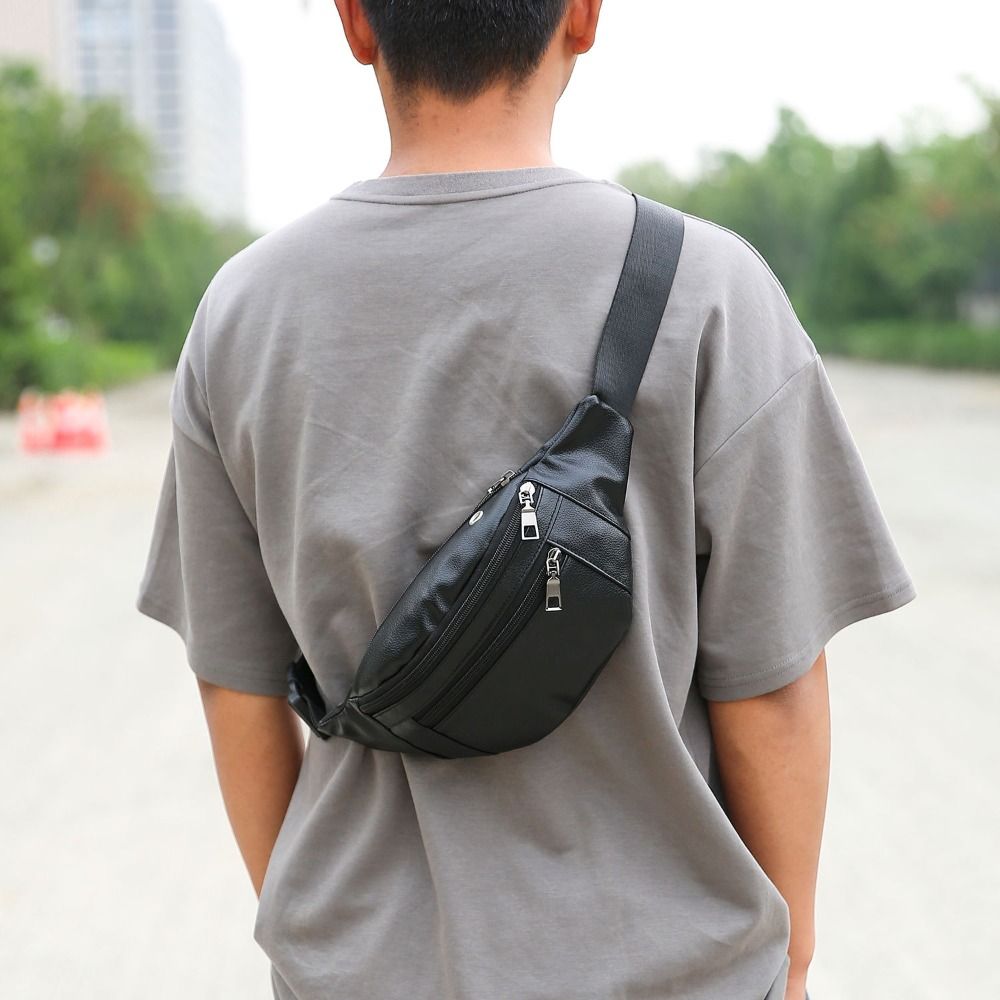 Multifunctional Crossbody Cash - đánh giá và giá Leather Work Bag Men