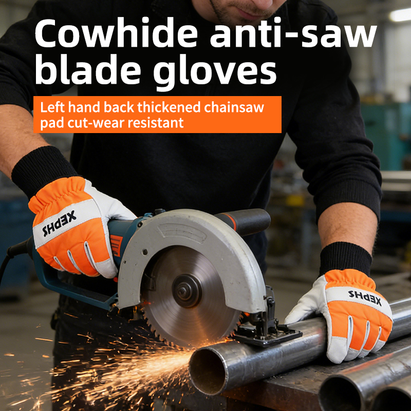 XYEHS 1 Pair Chainsaw Gloves C - đánh giá và giá Leatherwork Classes
