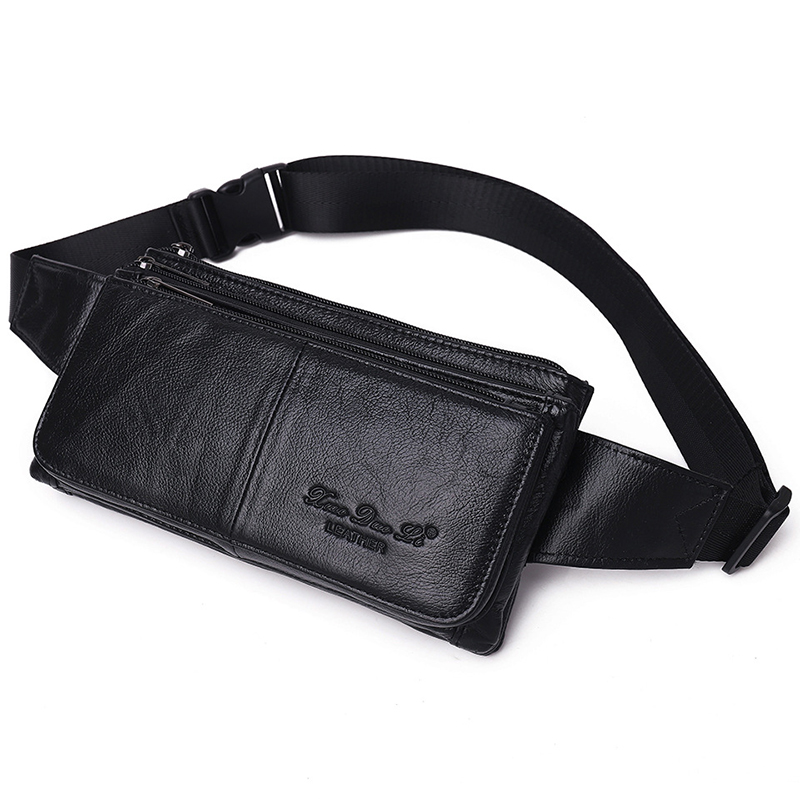 Men Waist Fanny Pack Belt Hip  - đánh giá và giá Leatherwork Belt