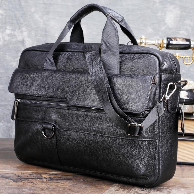 Lớn Nam Da Thật Chính Hãng Da  - đánh giá và giá Leather Work Bag Men