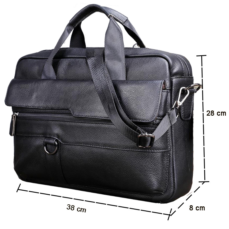 Lớn Nam Da Thật Chính Hãng Da  - đánh giá và giá Leather Work Bag Men