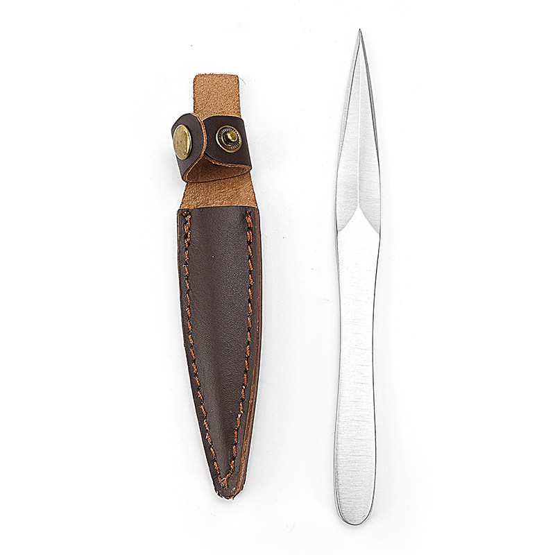 Stainless Steel Tea Knife with - đánh giá và giá Leatherwork Knives