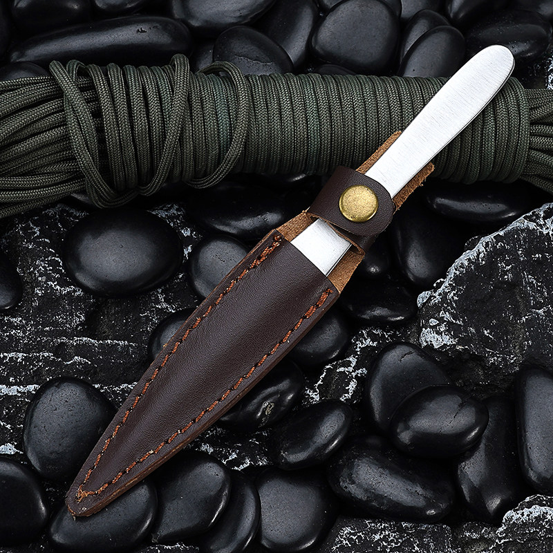 Stainless Steel Tea Knife with - đánh giá và giá Leatherwork Knives