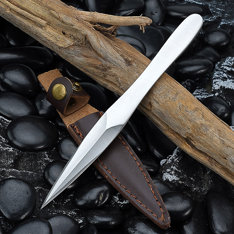 Stainless Steel Tea Knife with - đánh giá và giá Leatherwork Knives