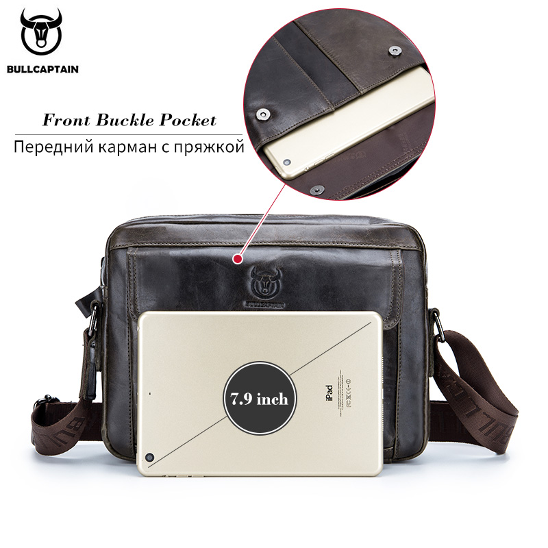 BULLCAPTAIN Genuine Leather Me - đánh giá và giá Leather Work Bag Men