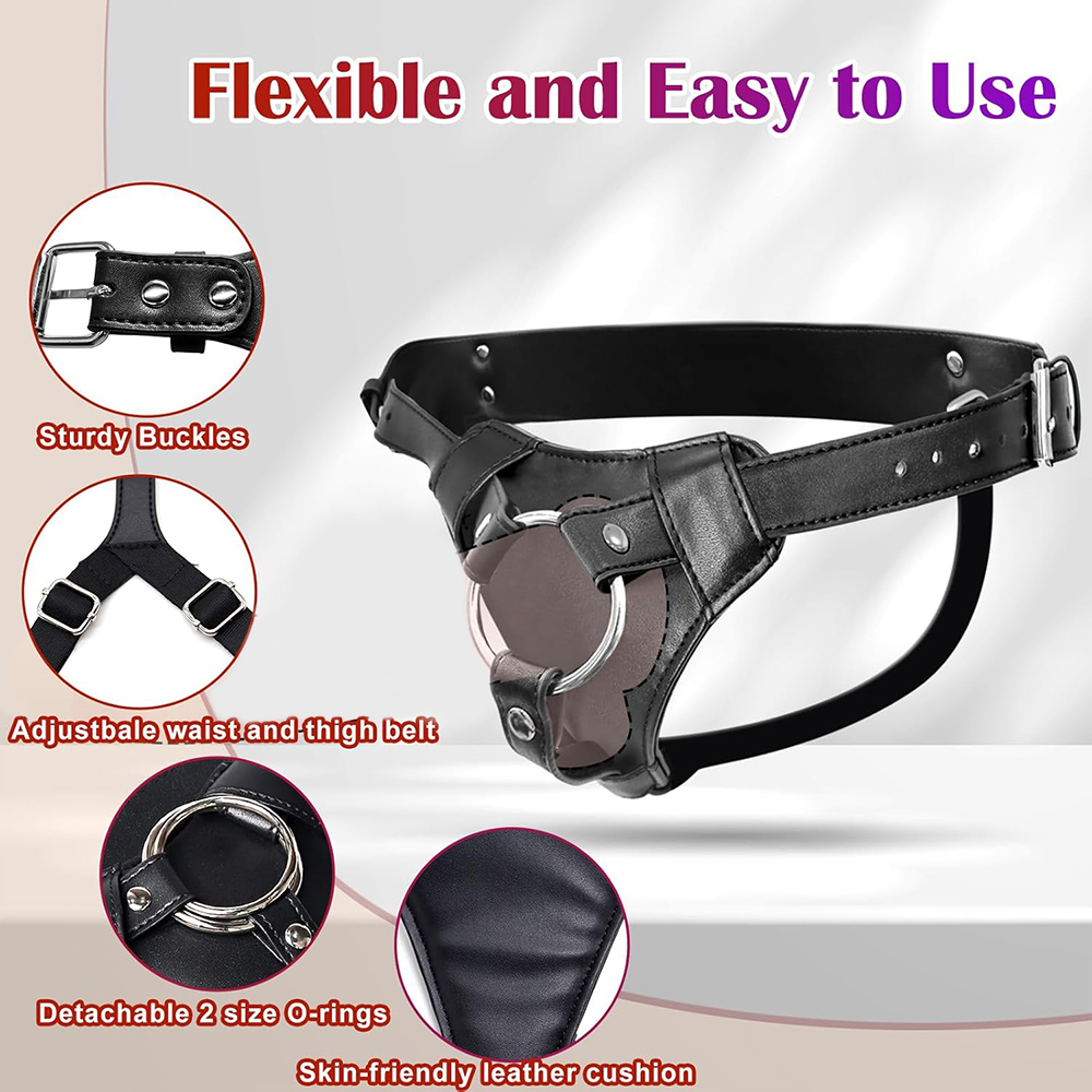 Strap On Dildo Harness Adult S - đánh giá và giá Leatherwork Belt