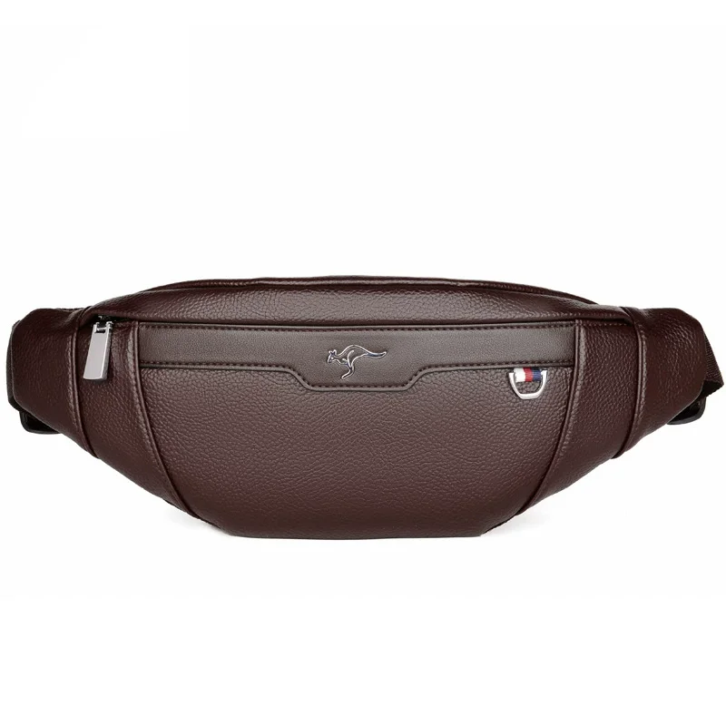 Business Leather Waist Bag Mul - đánh giá và giá Leather Work Bag Men