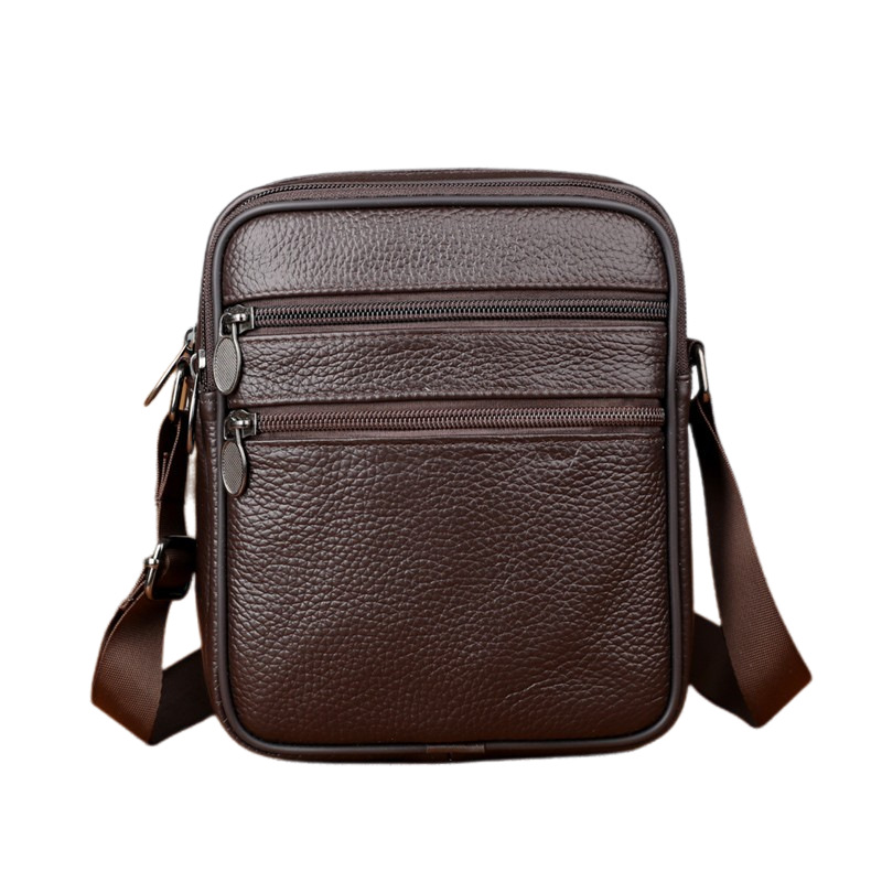 Men's Shoulder Messenger Bag C - đánh giá và giá Leather Work Bag Men