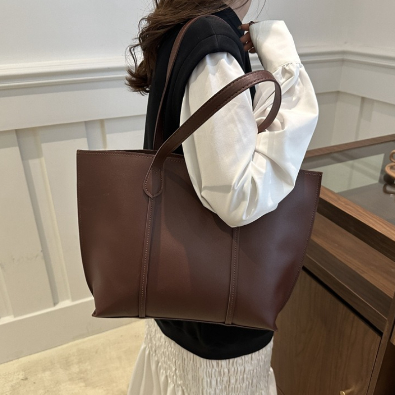 Retro Faux Leather Shoulder Ba - đánh giá và giá Leather Work Laptop Bag