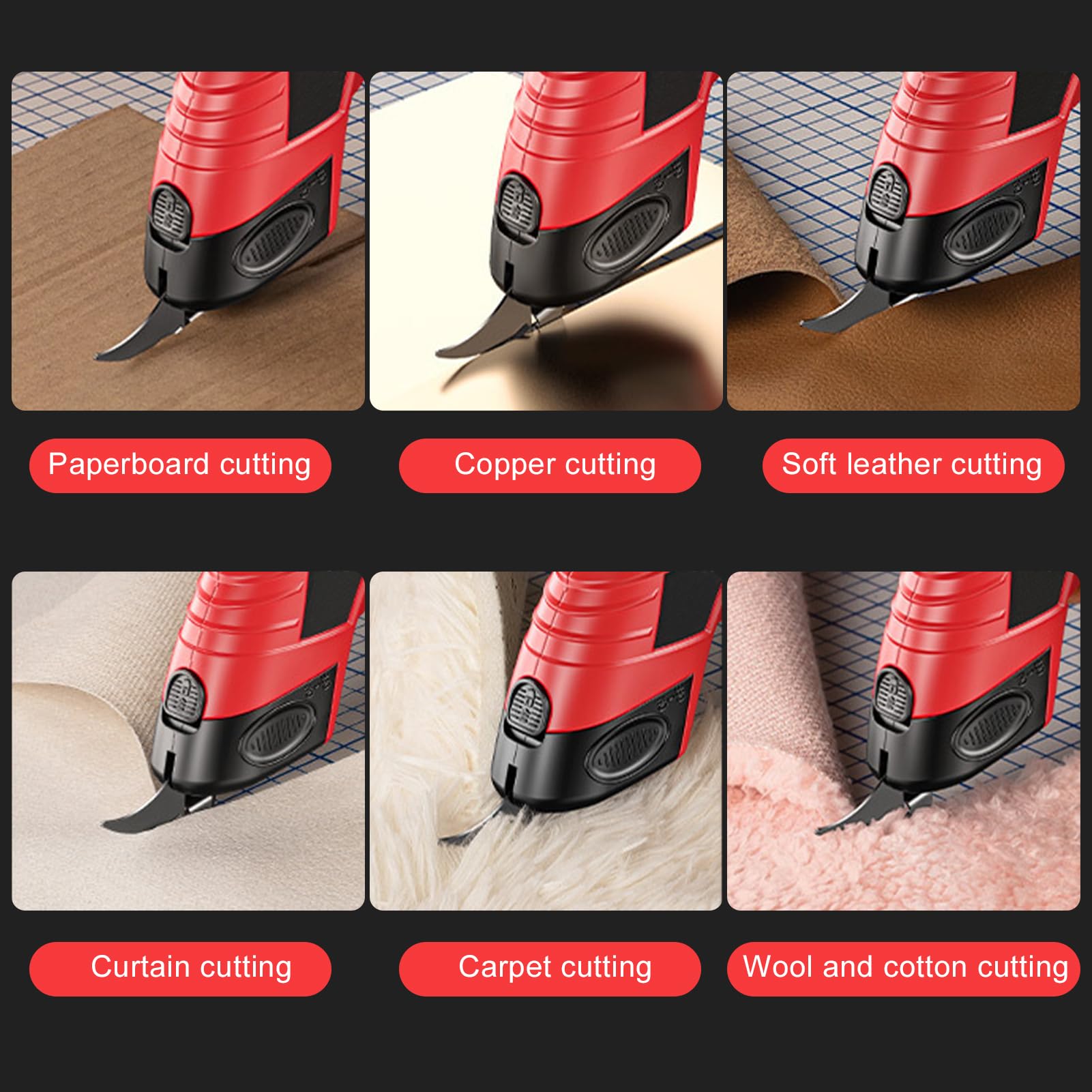 Cordless Electric Scissors Cut - đánh giá và giá Leatherwork Knives