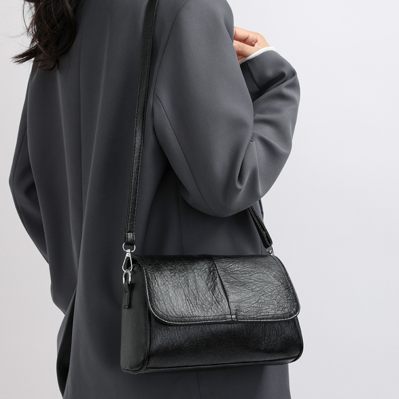 Soft Faux Leather Flap Crossbo - đánh giá và giá Leatherwork Belt