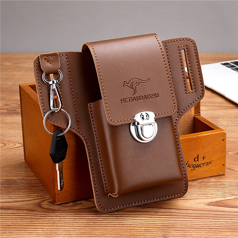 Phone Belt Bag For Men Bags Ce - đánh giá và giá Leatherwork Belt