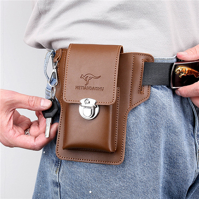 Phone Belt Bag For Men Bags Ce - đánh giá và giá Leatherwork Belt