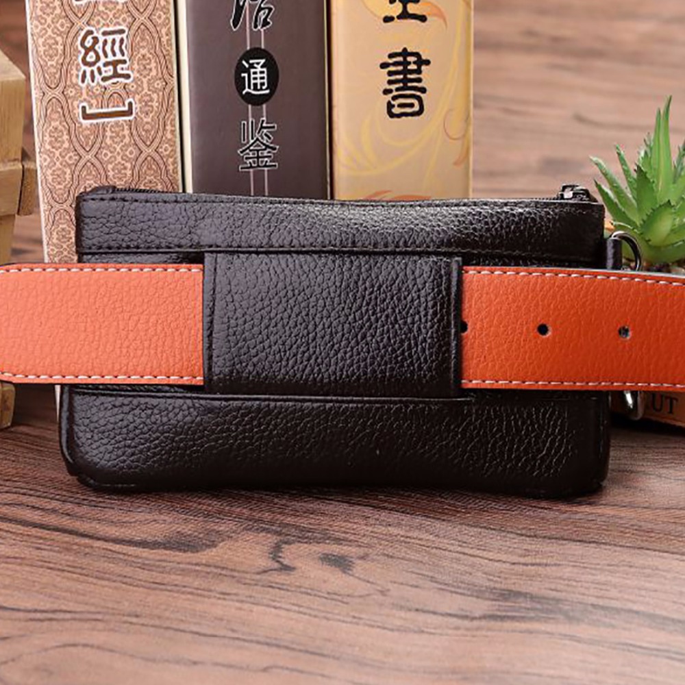 Men Fanny Waist Pack Belt Hip  - đánh giá và giá Leather Work Bag Men