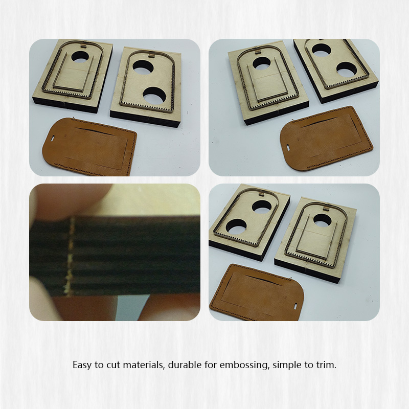 Leather Luggage Tag Set of 2 w - đánh giá và giá Leatherwork Knives