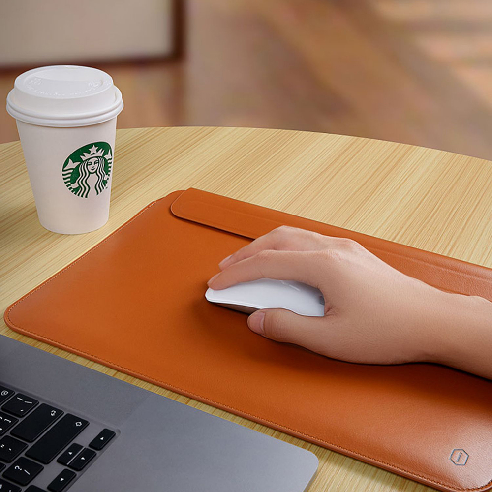 WiWU Mới Laptop Cho MacBook Ai - đánh giá và giá Leather Work Laptop Bag