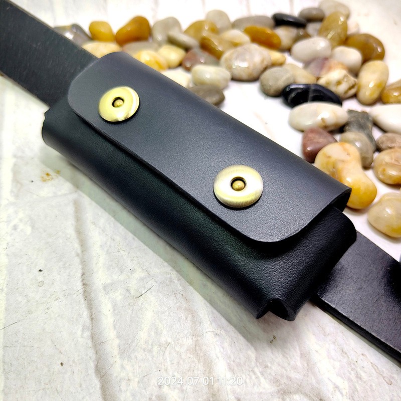Horizontal Folding Knife Holst - đánh giá và giá Leatherwork Knives
