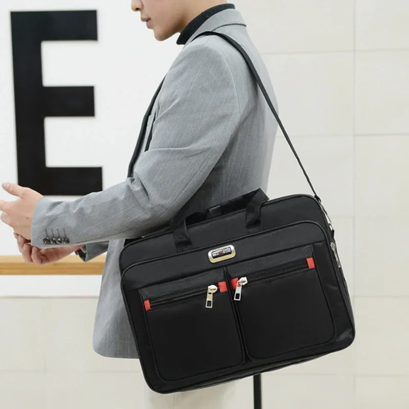 Simple Tote Men Business Brief - đánh giá và giá Leather Work Laptop Bag