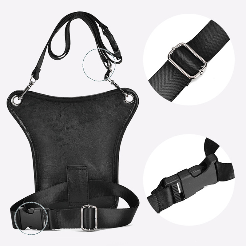 Vintage Pu Leather Waist Pack  - đánh giá và giá Leatherwork Belt