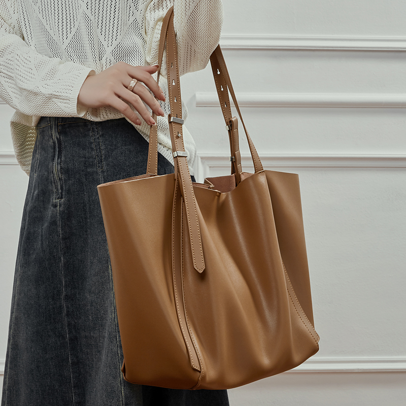 HIFASHION Large Soft Genuine L - đánh giá và giá Leather Work Laptop Bag