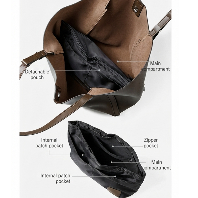 HIFASHION Large Soft Genuine L - đánh giá và giá Leather Work Laptop Bag