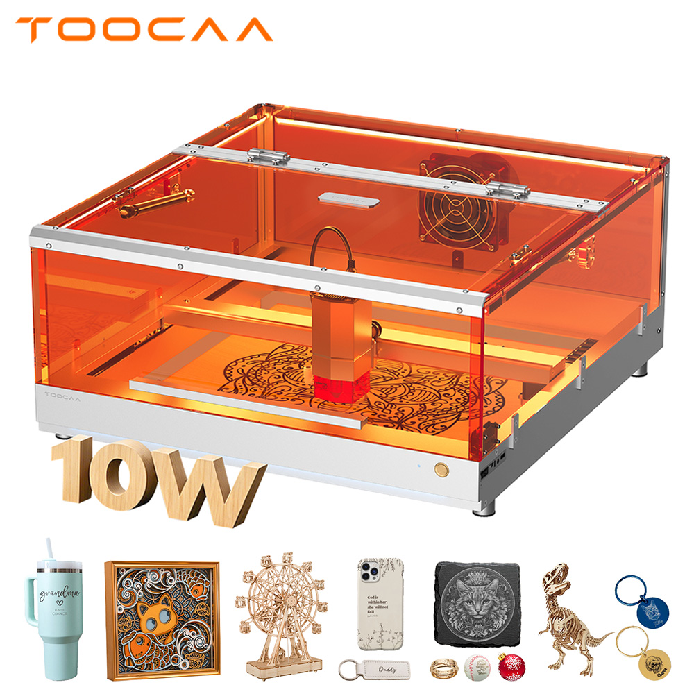 TOOCAA L2 10W AI Desktop Laser - đánh giá và giá Leatherwork Classes