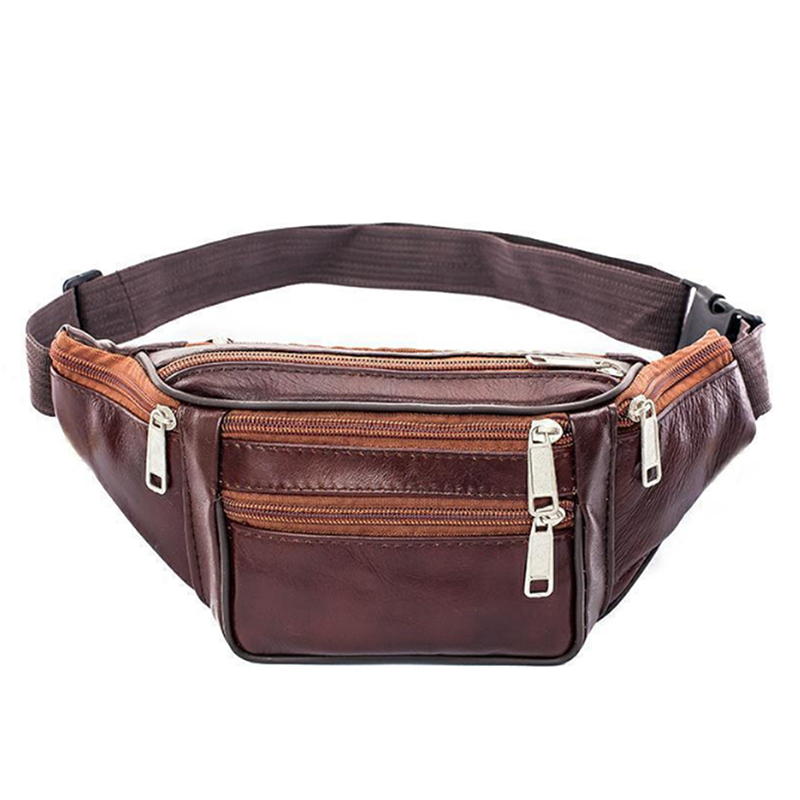 PU Leather Waist Bag Men Waist - đánh giá và giá Leatherwork Belt