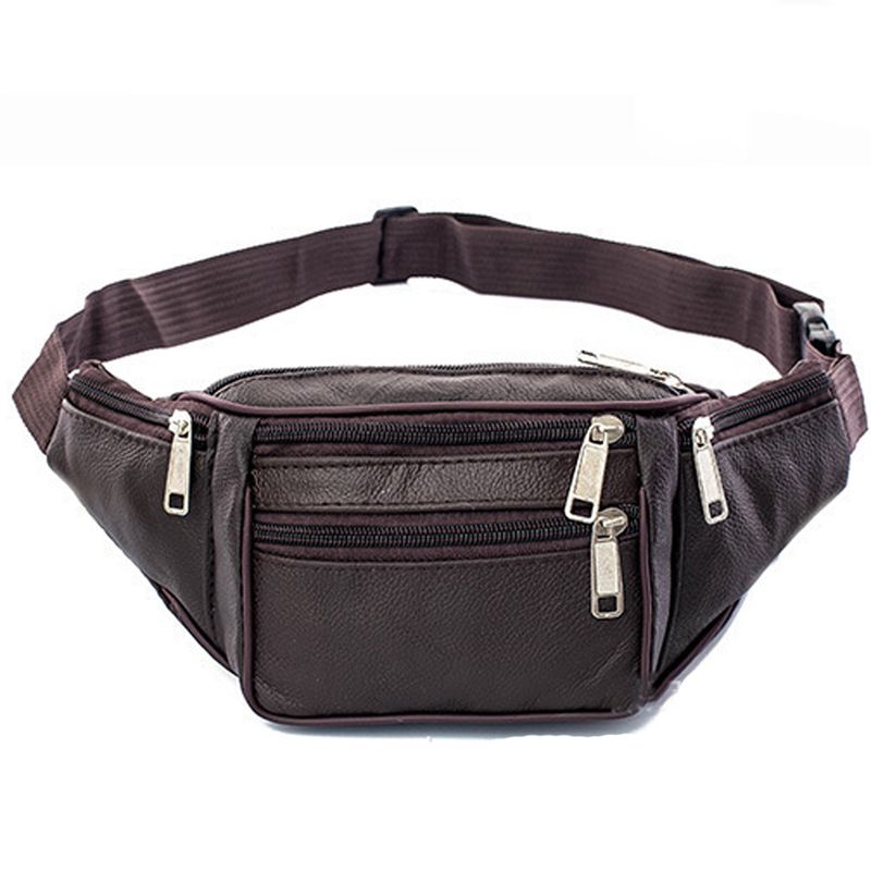 PU Leather Waist Bag Men Waist - đánh giá và giá Leatherwork Belt
