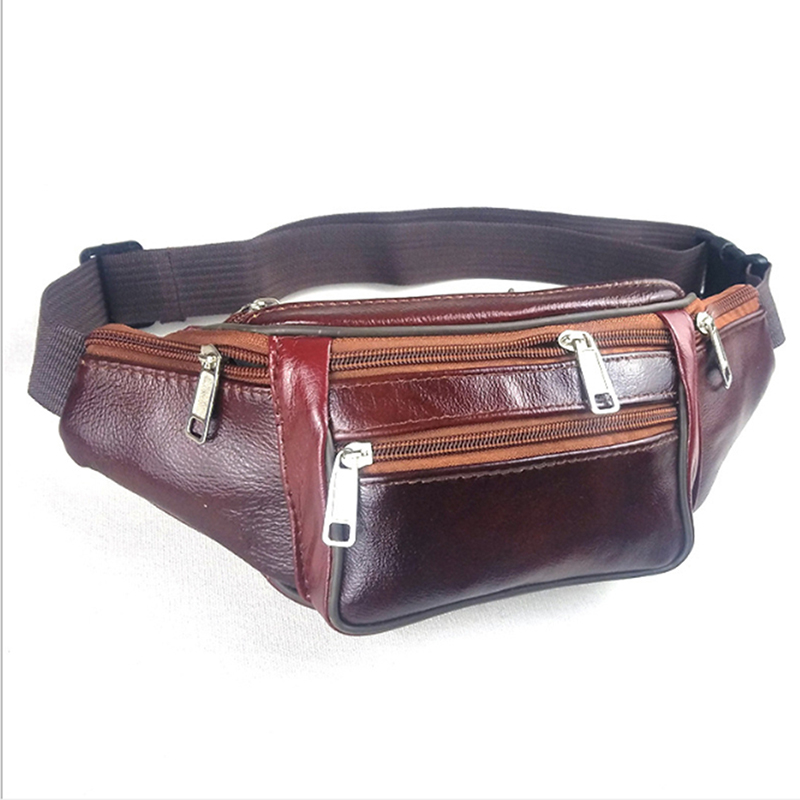 PU Leather Waist Bag Men Waist - đánh giá và giá Leatherwork Belt