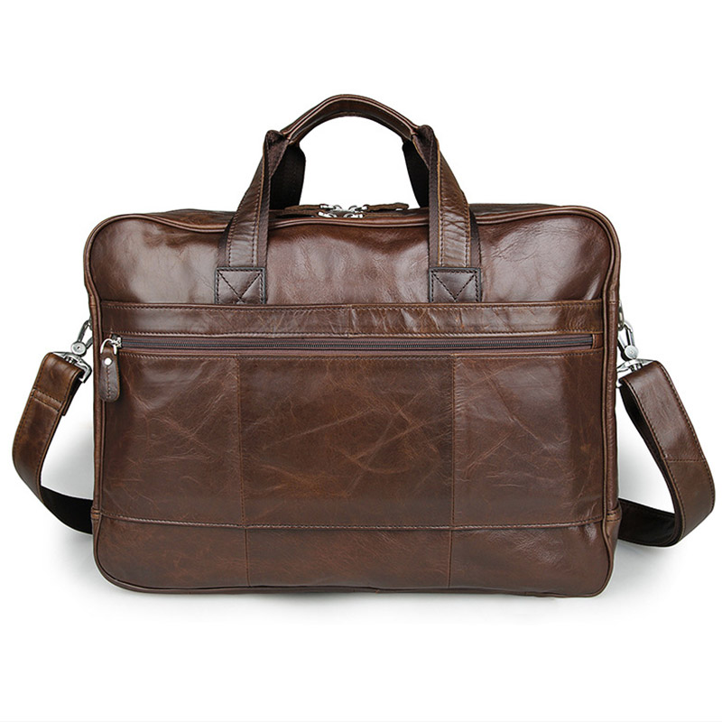 LACHIOUR Nam Da Thật Dáng Vint - đánh giá và giá Leather Work Bag Men