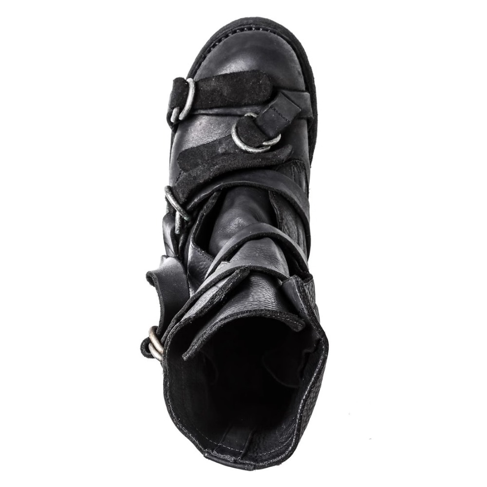 Men's Leather Motorcycle Boots - đánh giá và giá Leatherwork Belt